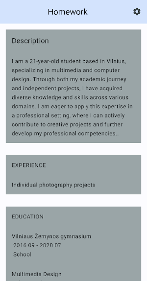 Ernestas Švelnikas CV Screenshot 3