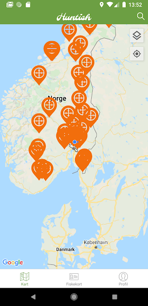 Huntish - Fremtidens jaktkort Screenshot 1