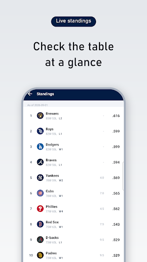 MLB Today Screenshot 3