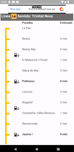 TransXtate Metro Barcelona Screenshot 2