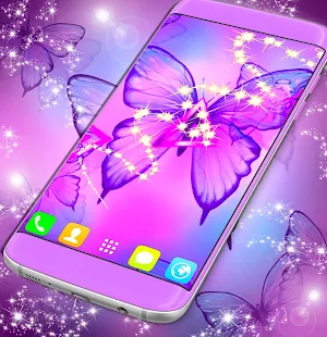 3D Wallpaper Butterfly screenshot 1