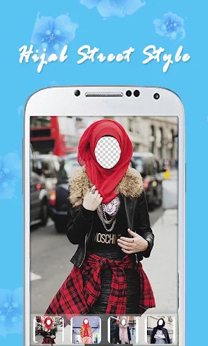 Hijab Street Style Camera Screenshot 0
