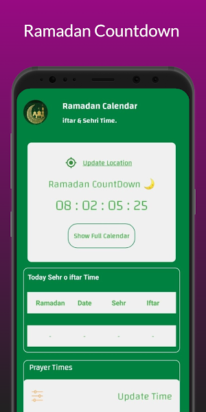 Ramadan Calendar 2023 iftar Screenshot 0