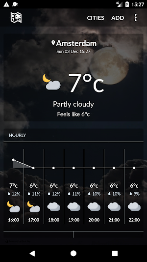 Netherlands weather Screenshot 0