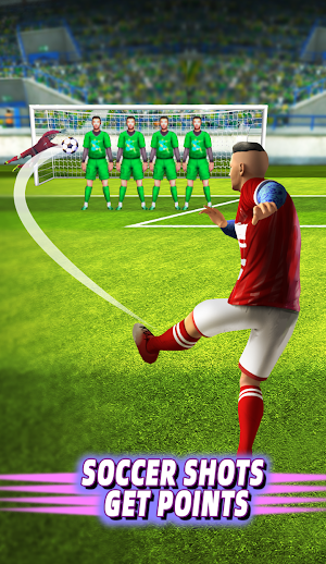 Penalty shootout:Football game Screenshot 3