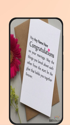wedding congratulations Screenshot 3