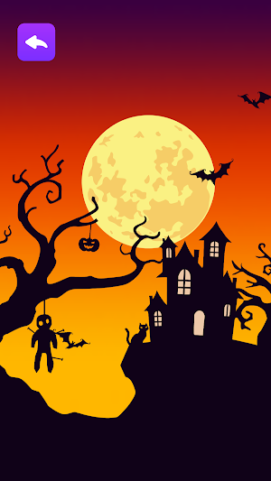 Halloween number merge 2048 Screenshot 1