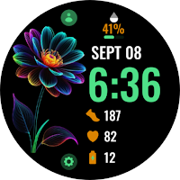 Floral Neon Digital