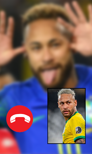 Neymar Fake Call Video Prank Screenshot 1