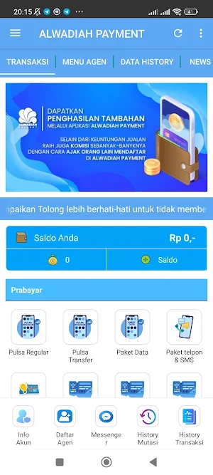 Alwadiah Payment Screenshot 2