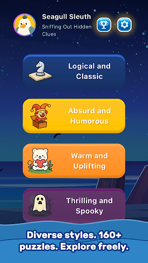 Seagull Soup: Mystery Puzzles Screenshot 2