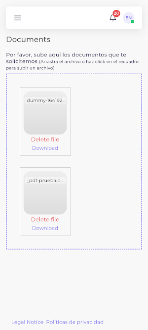 Registro de Pacientes DPPE Screenshot 2