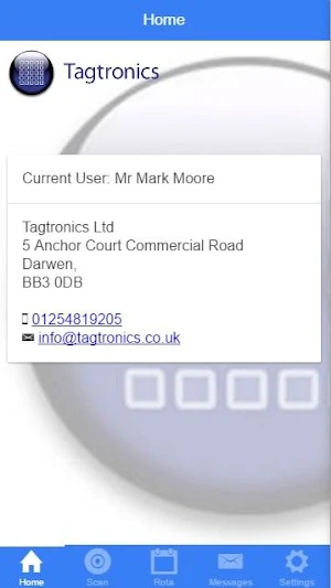 Tagtronics Homecare Screenshot 0
