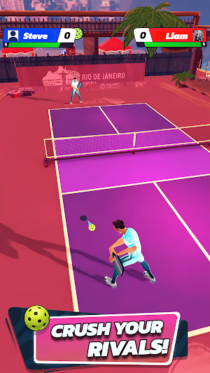 Pickleball Rivals - 3D Sports! Screenshot 1