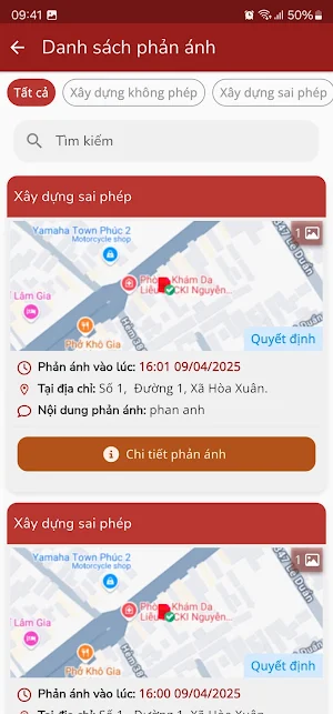 Dashboard Buôn Ma Thuột Screenshot 3