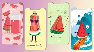 Watermelon Wallpaper Cute Screenshot 0