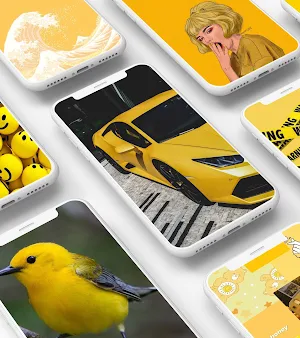Yellow Wallpaper Screenshot 2