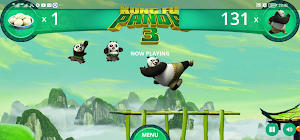 Panda jumping kungfu style Screenshot 2