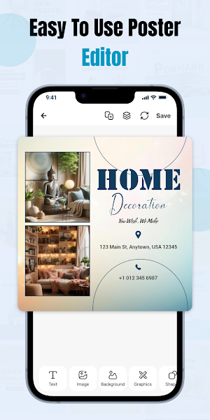 Poster Maker & Graphic Design Screenshot 2