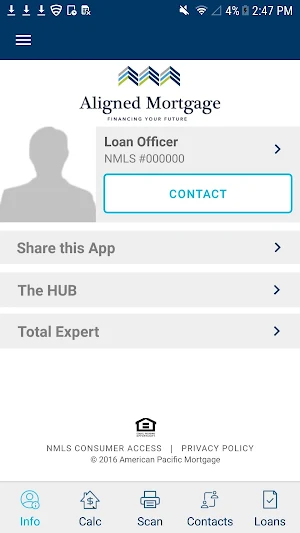 Aligned Mortgage Screenshot 0
