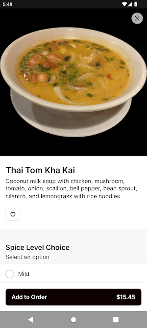Asian Eatery Screenshot 2