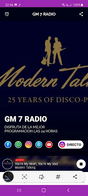 GM 7 RADIO Screenshot 2
