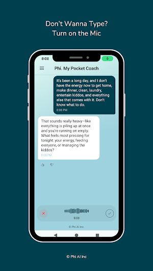 Phi. My Pocket Coach Screenshot 3