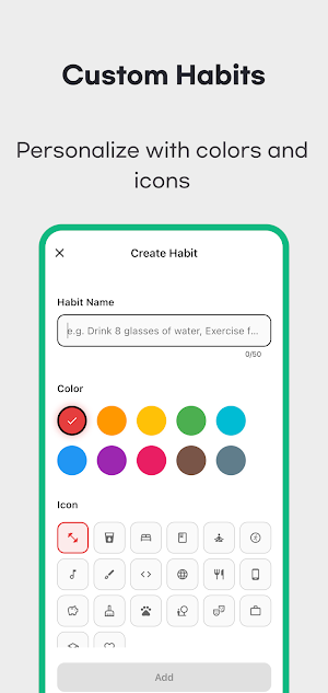 Daily Mark: Easy Habit Tracker Screenshot 3