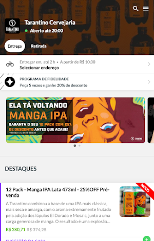 Cervejaria Tarantino Screenshot 0