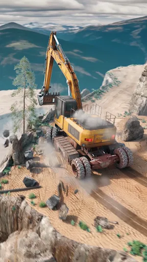 Mine Rider Destruction Sim Screenshot 0