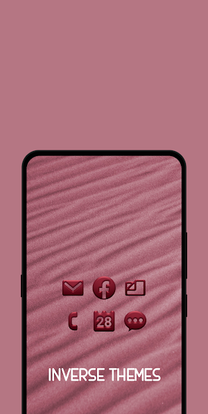 Red Blend Icon Pack Screenshot 2