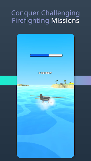 Fly Fire Plane Hero Screenshot 2