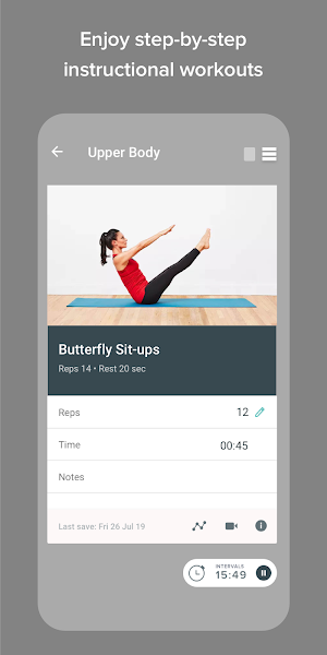TBH Coach Fitness App Screenshot 3