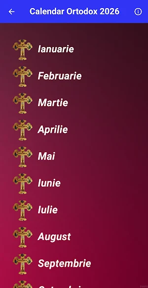 Calendar Crestin Ortodox Screenshot 3