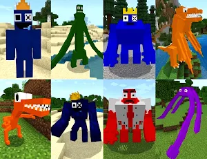 Mod Rainbow Friends 2 for mcpe Screenshot 1