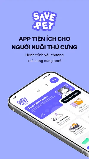 SavePet – Pet Utility App Screenshot 0