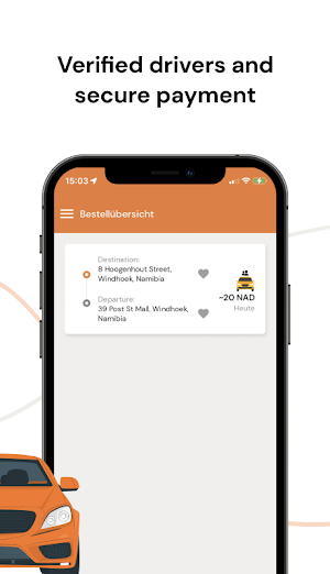 E-Taxi Namibia Screenshot 1