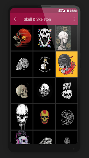 Skull & Skeleton Wallpapers Screenshot 1
