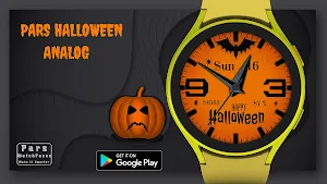 Pars Halloween Watch Face Screenshot 0