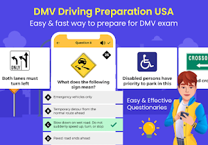 DMV Driving Preparation USA Screenshot 0