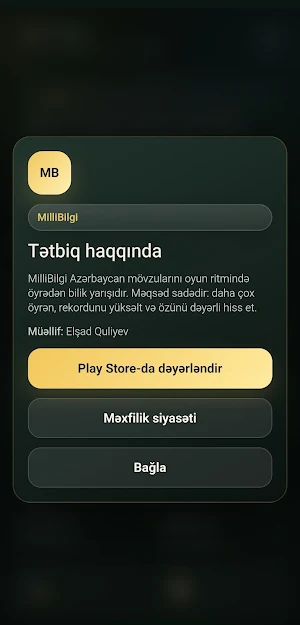 MilliBilgi Screenshot 0