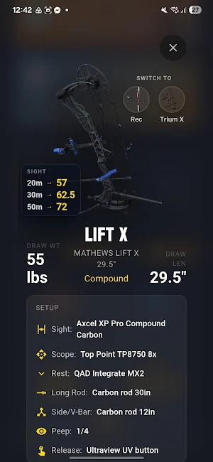 Gold Arrow Archery Tracker Screenshot 3