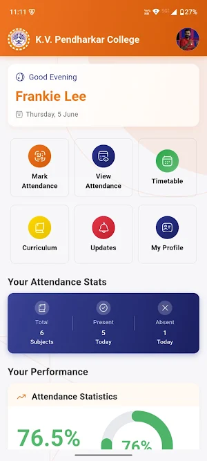K.V. Pendharkar College Screenshot 1