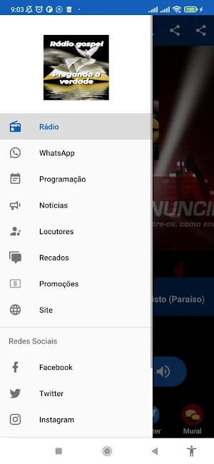Rádio Gospel Cristo Reina Screenshot 1
