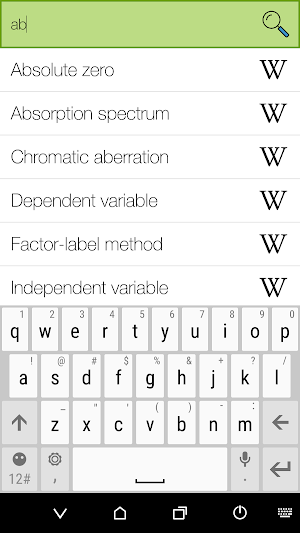 Physics Dictionary Screenshot 2