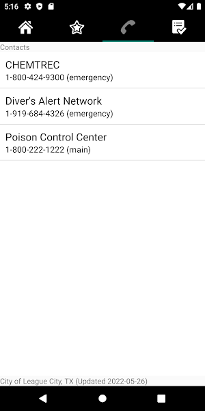League City Fire Department Screenshot 1