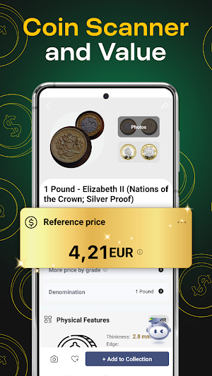 Coin Identifier Scanner App Screenshot 2