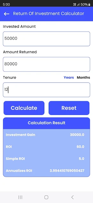 LoanGod - Auto Loan Calculator Screenshot 2