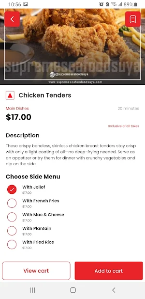 Supreme Seafood & Suya Screenshot 3