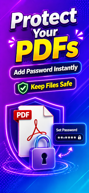 Secure PDF: Compress & Lock Screenshot 1
